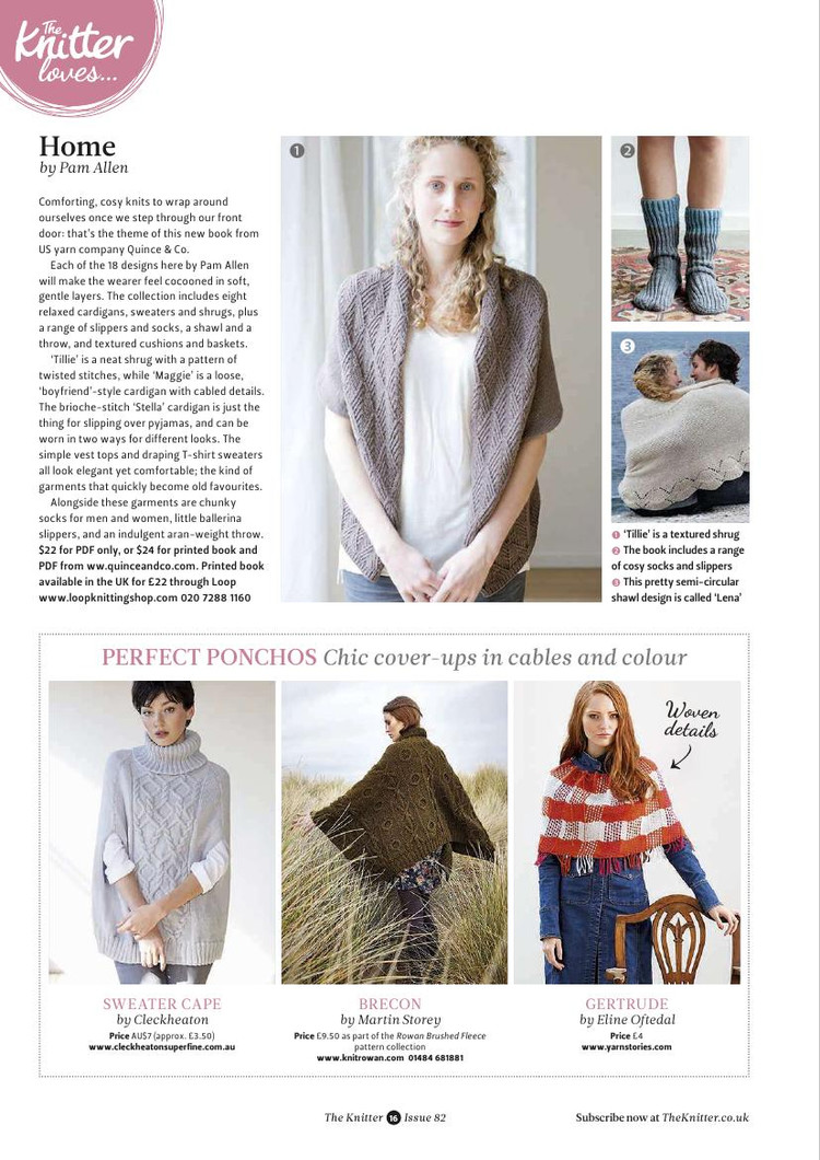 The Knitter Issue 82 2015 - 輕描淡寫 - 輕描淡寫