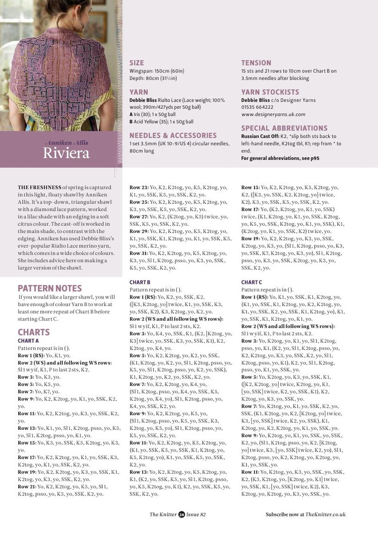 The Knitter Issue 82 2015 - 輕描淡寫 - 輕描淡寫