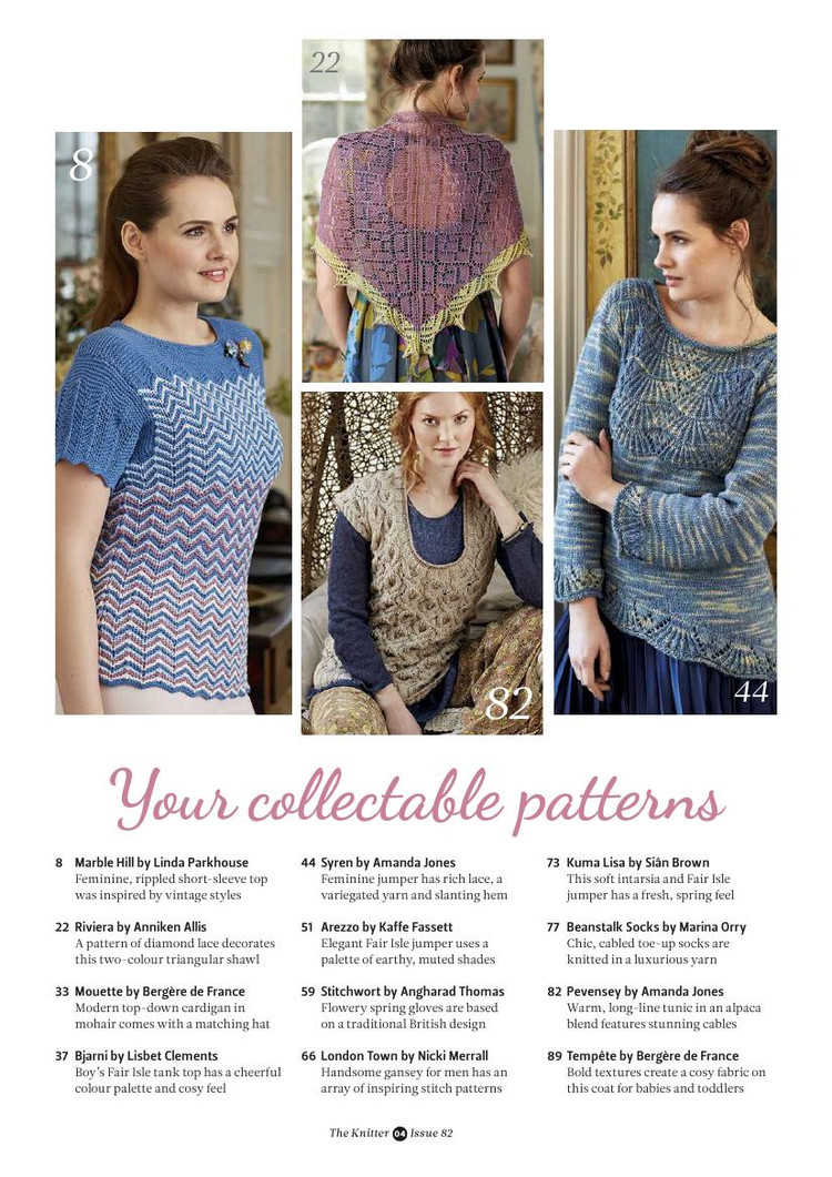The Knitter Issue 82 2015 - 輕描淡寫 - 輕描淡寫