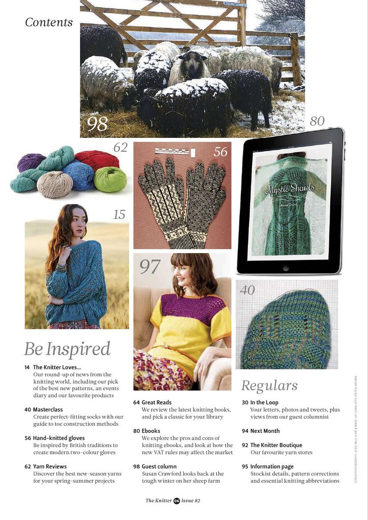 The Knitter Issue 82 2015 - 輕描淡寫 - 輕描淡寫
