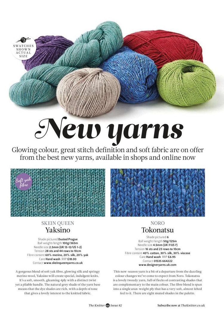 The Knitter Issue 82 2015 - 輕描淡寫 - 輕描淡寫
