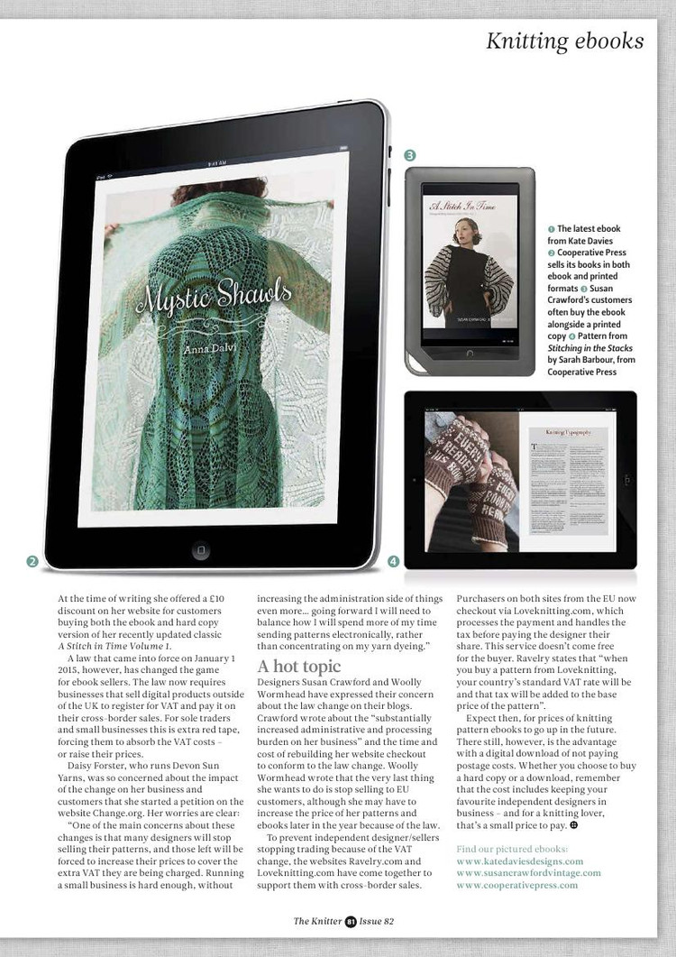 The Knitter Issue 82 2015 - 輕描淡寫 - 輕描淡寫