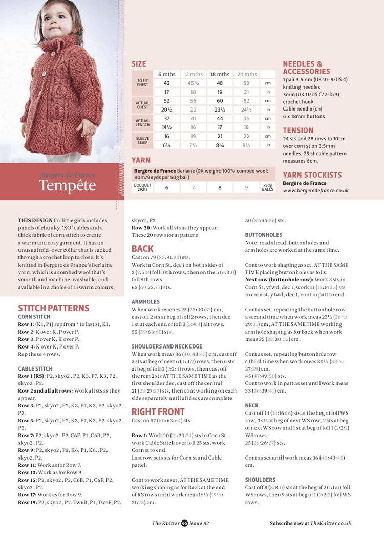 The Knitter Issue 82 2015 - 輕描淡寫 - 輕描淡寫