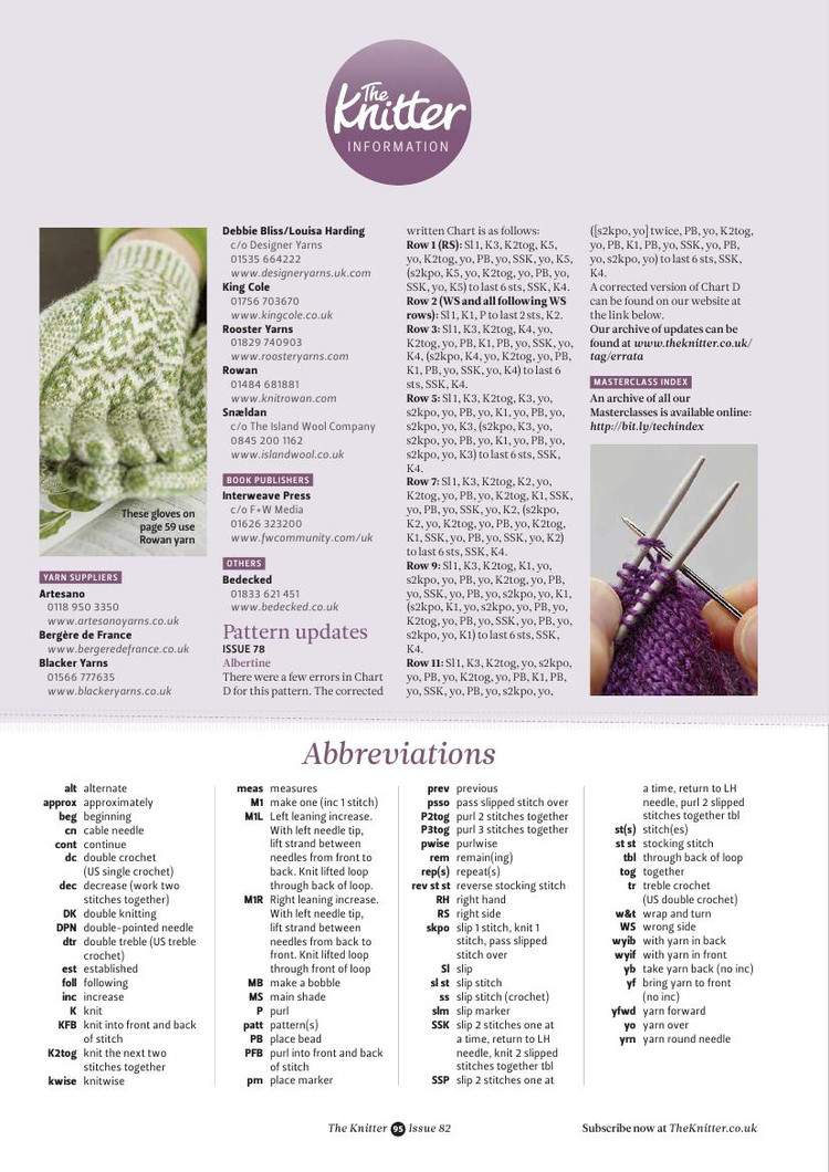 The Knitter Issue 82 2015 - 輕描淡寫 - 輕描淡寫