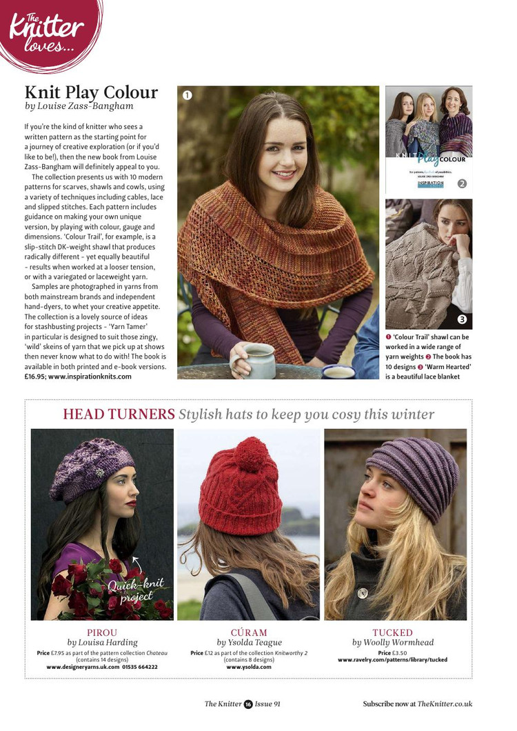 The Knitter Issue 91 2015 - 輕描淡寫 - 輕描淡寫