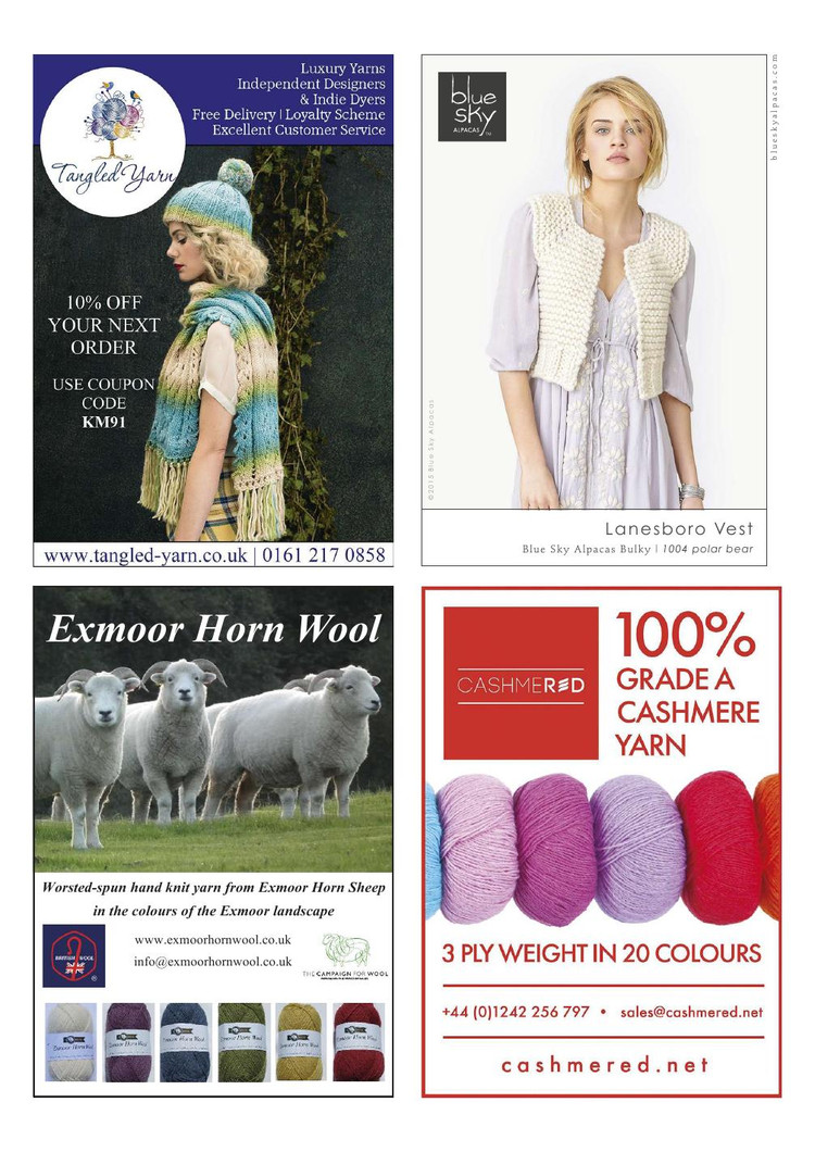 The Knitter Issue 91 2015 - 輕描淡寫 - 輕描淡寫