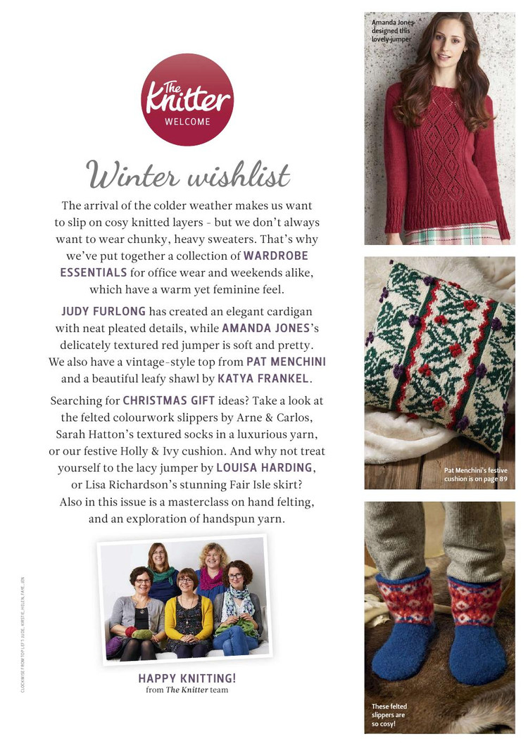 The Knitter Issue 91 2015 - 輕描淡寫 - 輕描淡寫