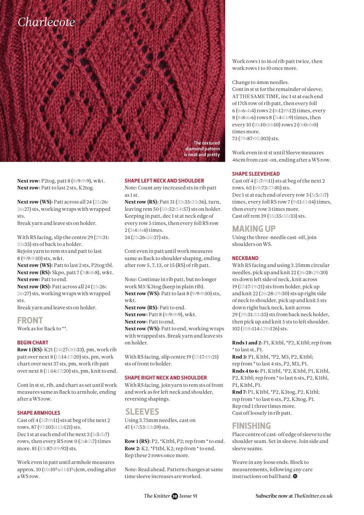The Knitter Issue 91 2015 - 輕描淡寫 - 輕描淡寫