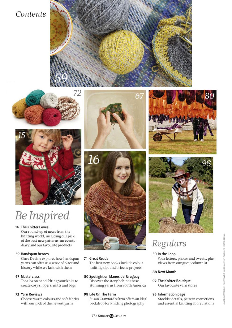 The Knitter Issue 91 2015 - 輕描淡寫 - 輕描淡寫