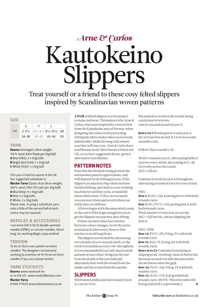 The Knitter Issue 91 2015 - 輕描淡寫 - 輕描淡寫