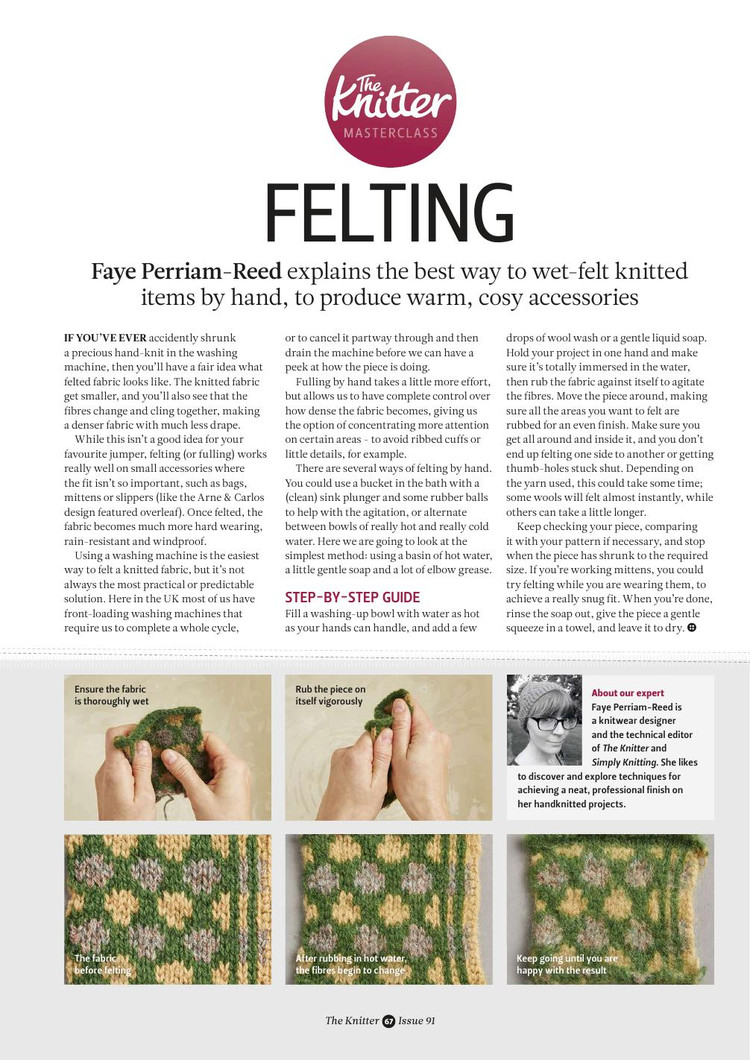 The Knitter Issue 91 2015 - 輕描淡寫 - 輕描淡寫