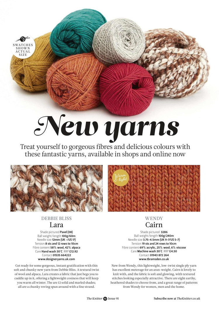 The Knitter Issue 91 2015 - 輕描淡寫 - 輕描淡寫
