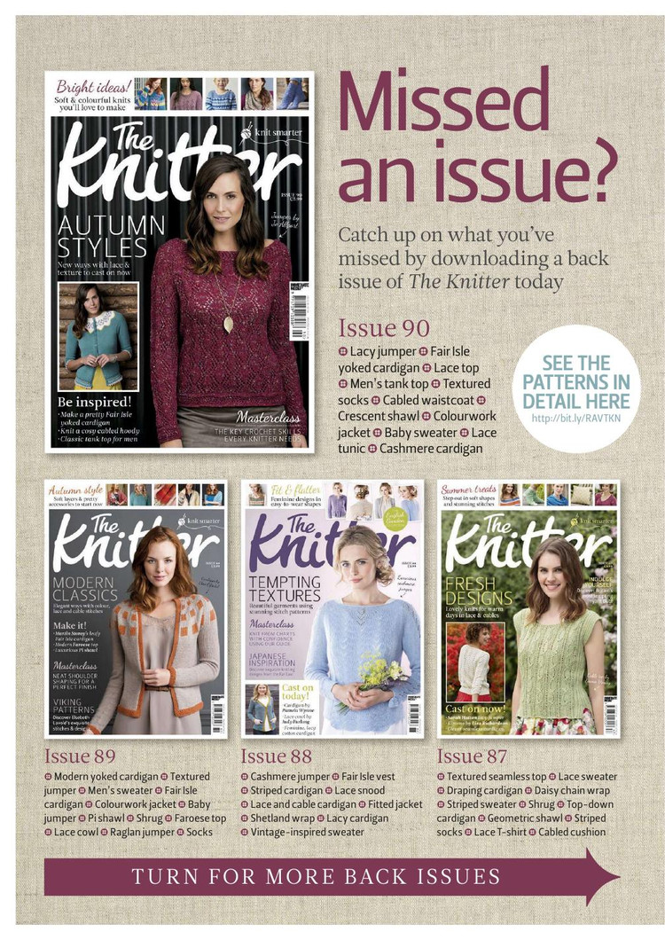 The Knitter Issue 91 2015 - 輕描淡寫 - 輕描淡寫