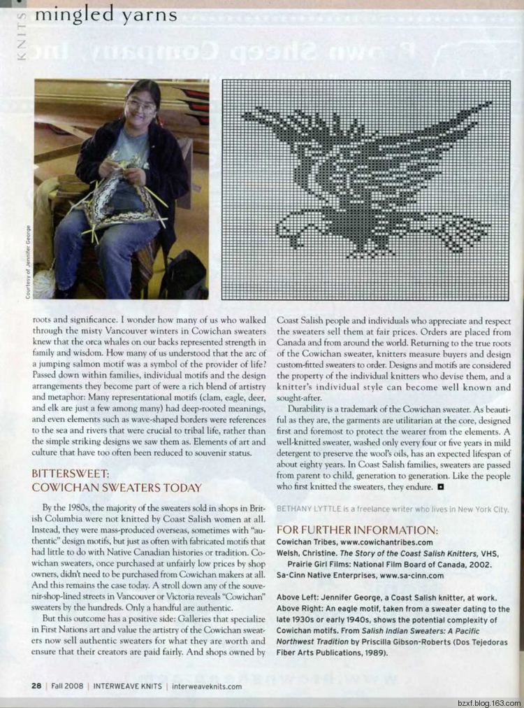 Interweave Knits fall 2008 - 編織幸福 - 編織幸福的博客