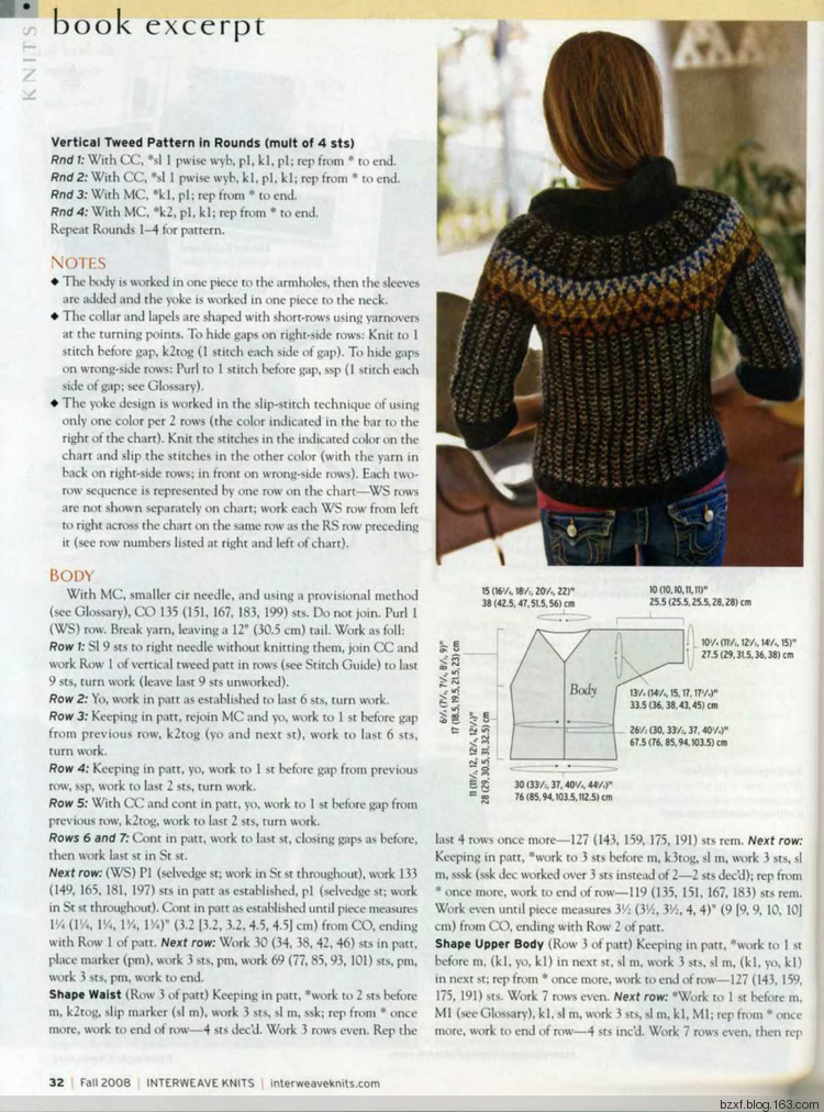 Interweave Knits fall 2008 - 編織幸福 - 編織幸福的博客