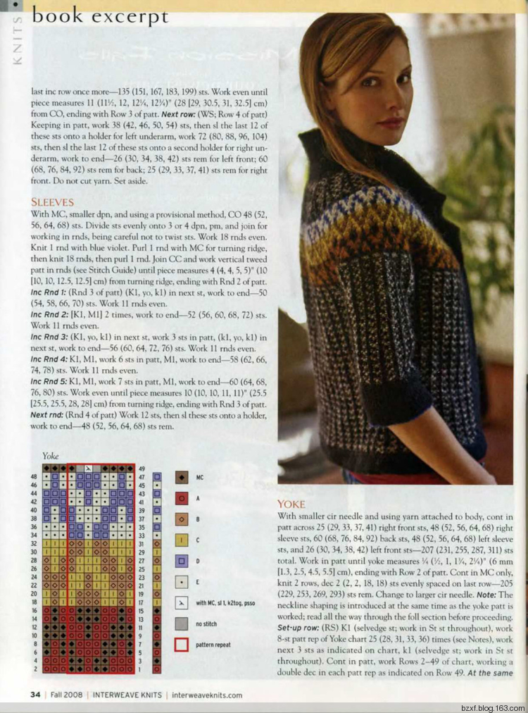 Interweave Knits fall 2008 - 編織幸福 - 編織幸福的博客