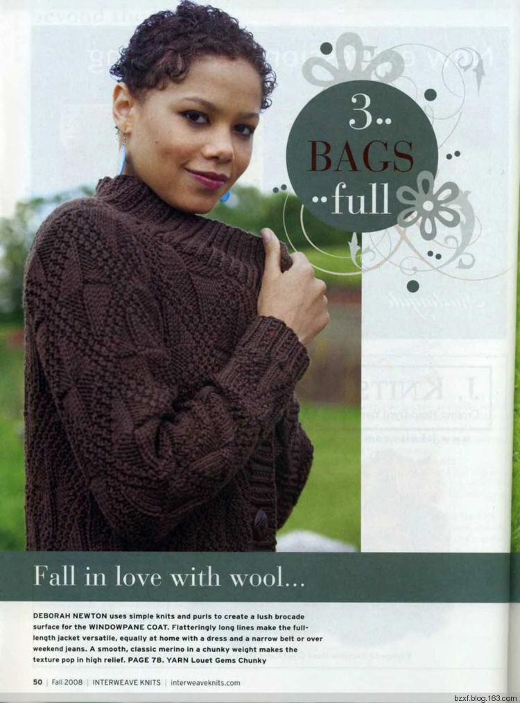 Interweave Knits fall 2008 - 編織幸福 - 編織幸福的博客