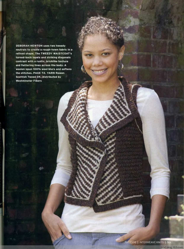 Interweave Knits fall 2008 - 編織幸福 - 編織幸福的博客