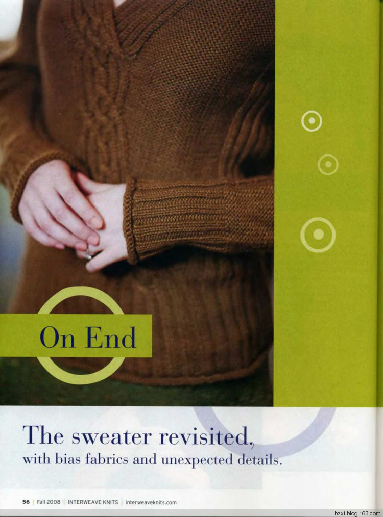 Interweave Knits fall 2008 - 編織幸福 - 編織幸福的博客