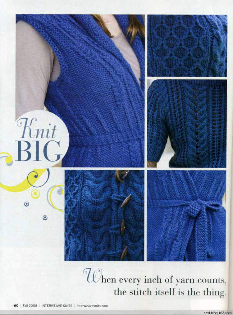 Interweave Knits fall 2008 - 編織幸福 - 編織幸福的博客