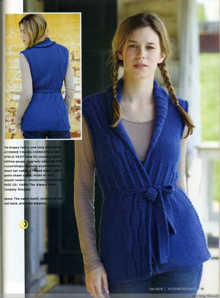 Interweave Knits fall 2008 - 編織幸福 - 編織幸福的博客