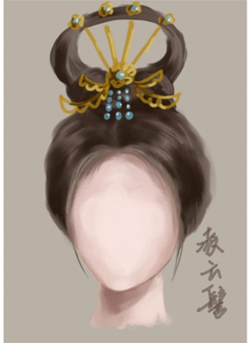 帆攝影學習資料籃之---古代女子發型集合 - 帆攝影小天 - 藝術照|古裝藝術照|藝術攝影_成都帆攝影