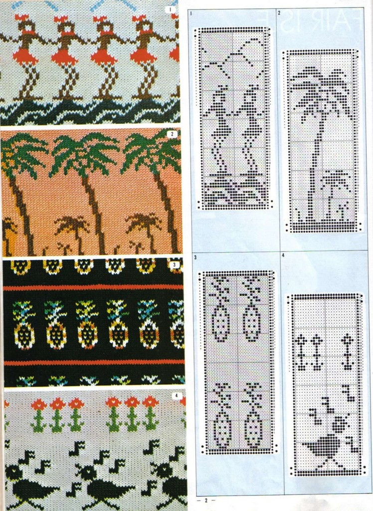 Pattern---棒針編織圖解全集（1） - 紫蘇 - 紫蘇的博客