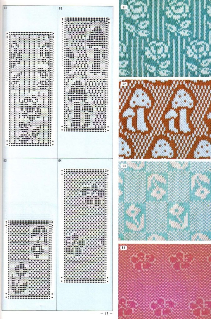 Pattern---棒針編織圖解全集（1） - 紫蘇 - 紫蘇的博客