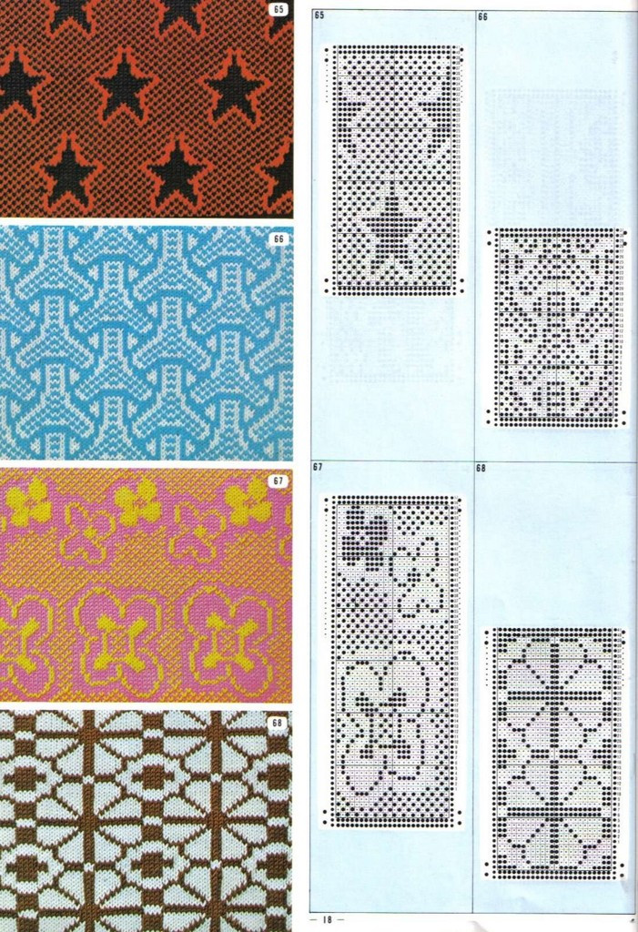 Pattern---棒針編織圖解全集（1） - 紫蘇 - 紫蘇的博客