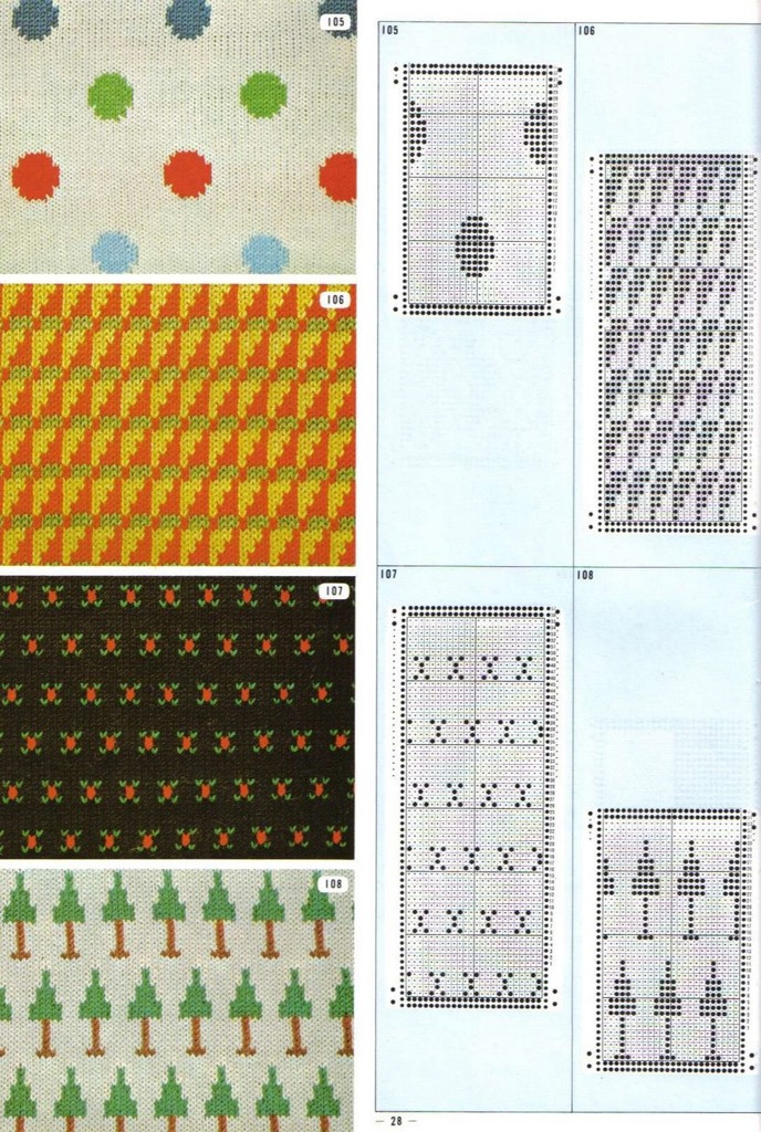 Pattern---棒針編織圖解全集（1） - 紫蘇 - 紫蘇的博客