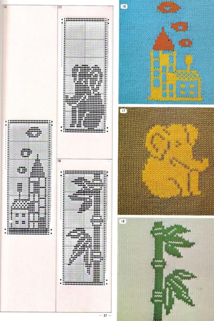 Pattern---棒針編織圖解全集（1） - 紫蘇 - 紫蘇的博客