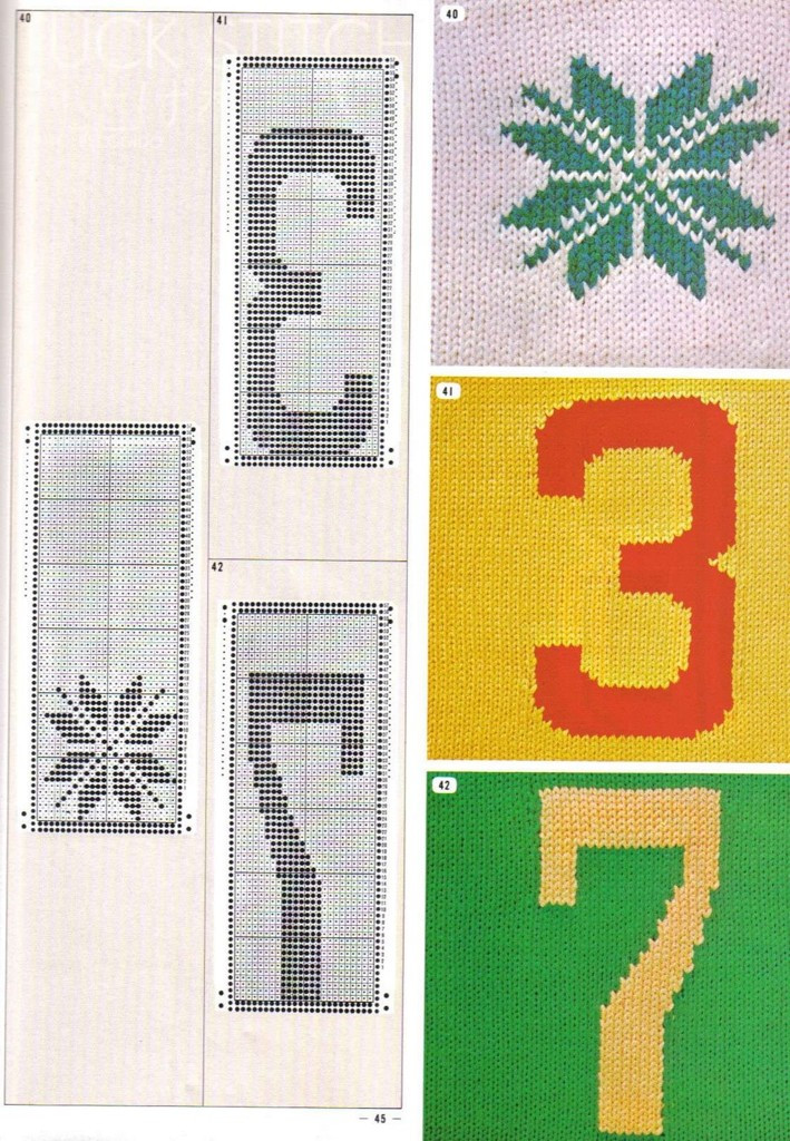 Pattern---棒針編織圖解全集（1） - 紫蘇 - 紫蘇的博客
