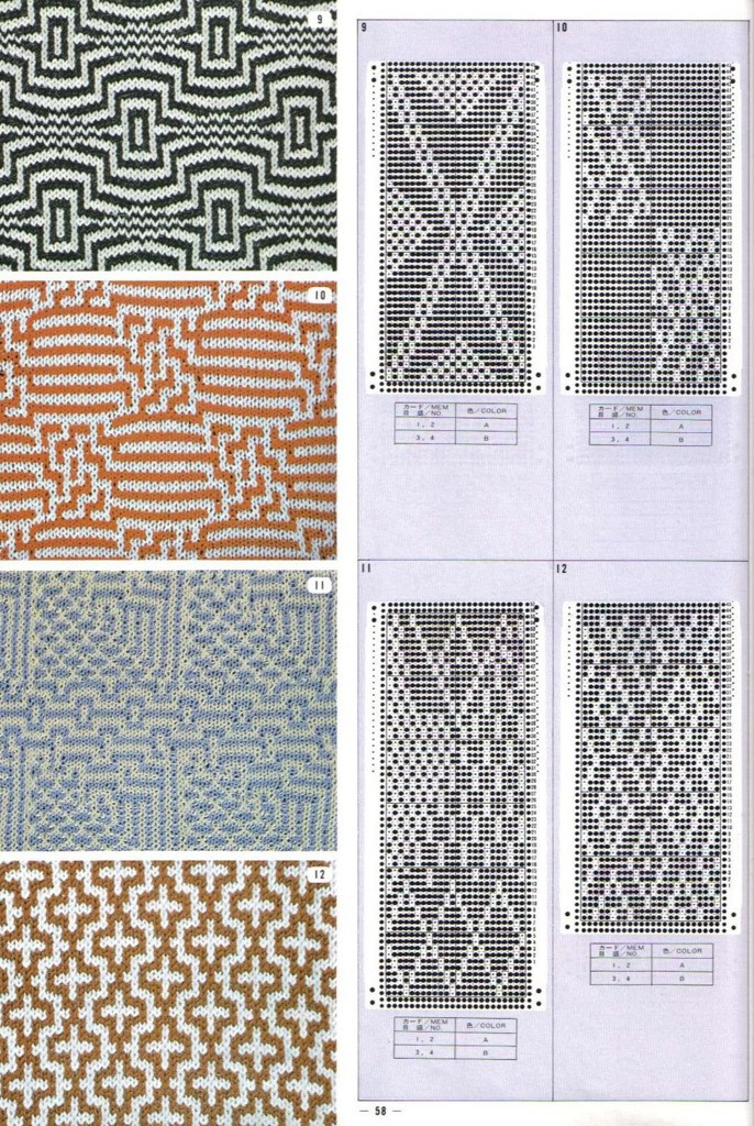 Pattern---棒針編織圖解全集（1） - 紫蘇 - 紫蘇的博客