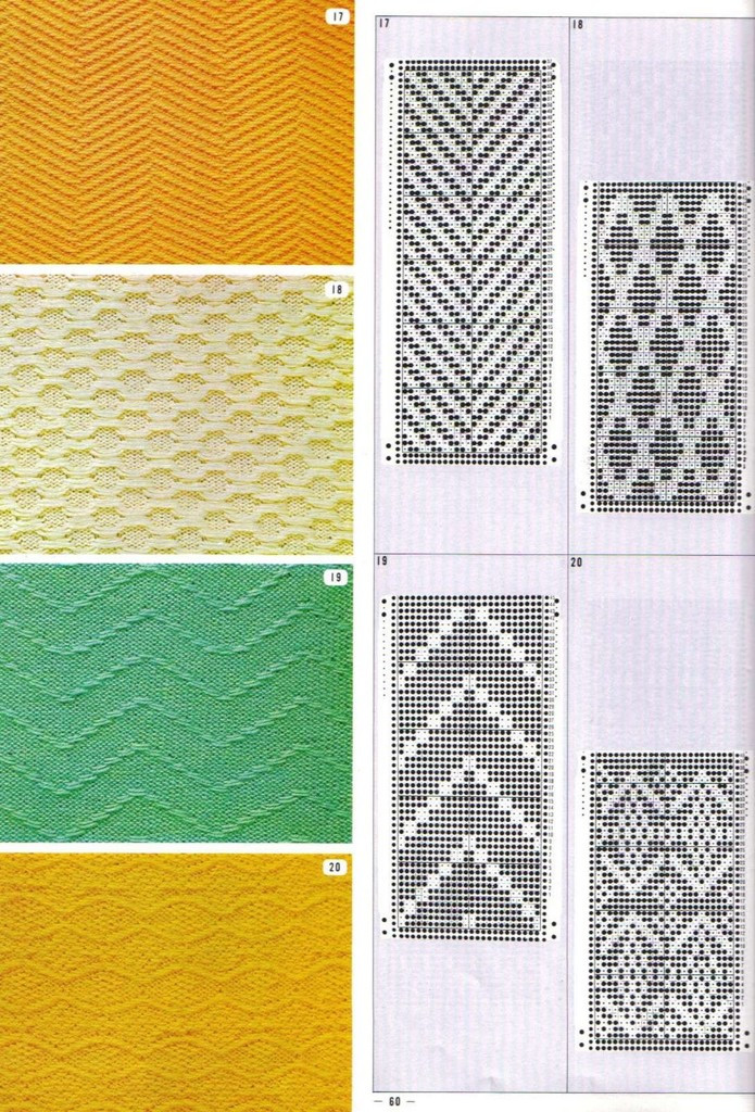 Pattern---棒針編織圖解全集（1） - 紫蘇 - 紫蘇的博客