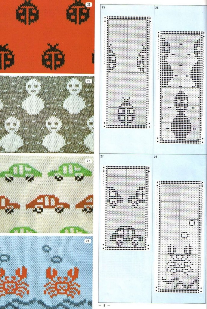 Pattern---棒針編織圖解全集（1） - 紫蘇 - 紫蘇的博客